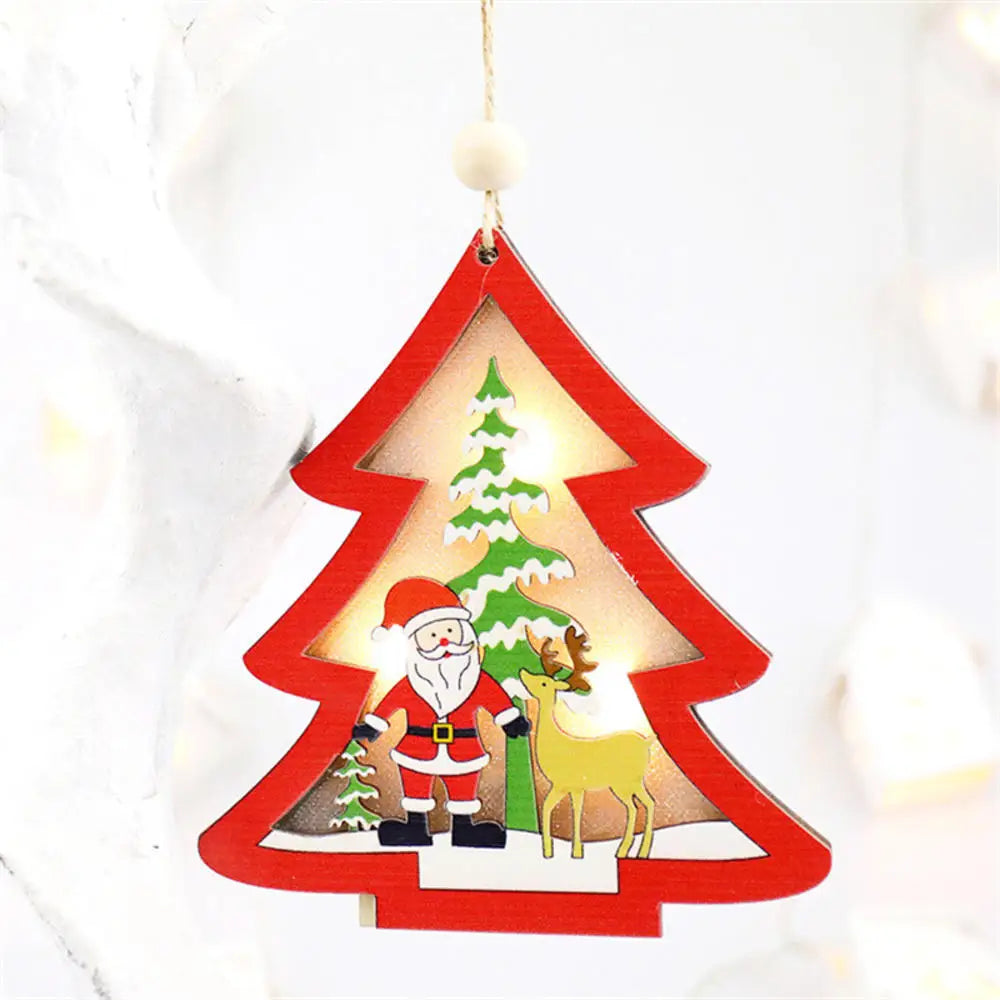 Santa Snowman Pendants Navidad Xmas Tree Ornaments Hanging Doll Craft Decor Supplier Christmas Decorations for Home Kids Gift